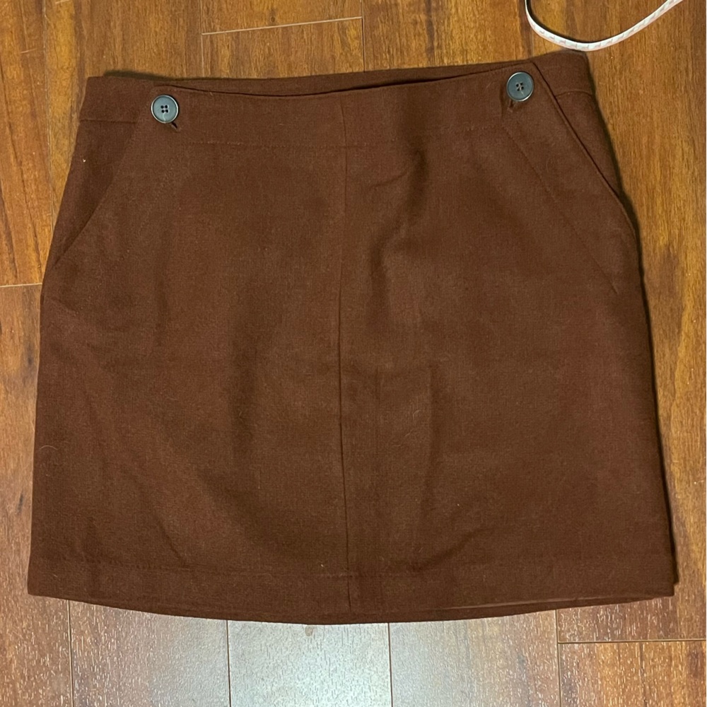 Dalia Poly Wool blend skirt size 14 Preppy